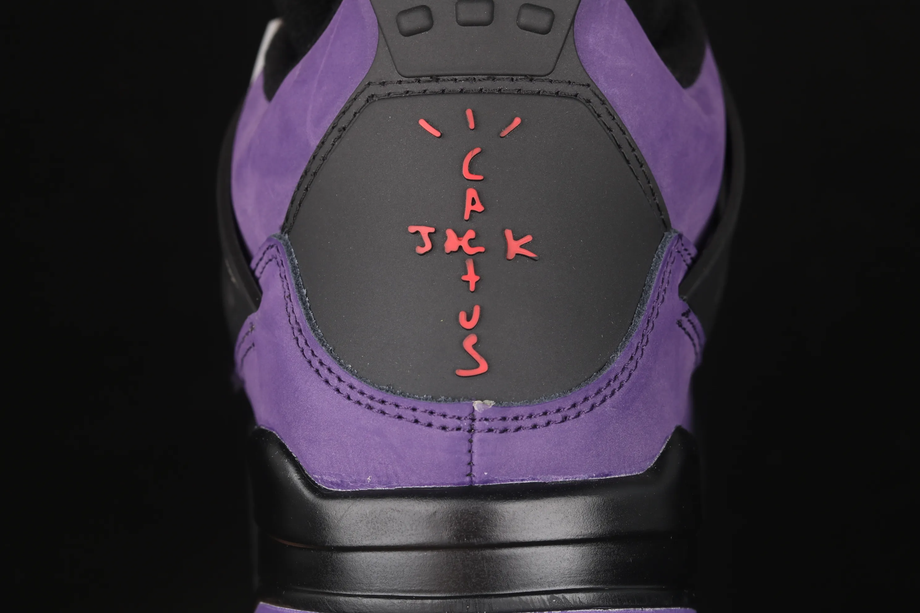 All categories Air Jordan Jordan series basketball shoes Air Jordan 4 G version Air Jordan 4 Retro AJ4 Joe 4 suede black and purple 308497-408